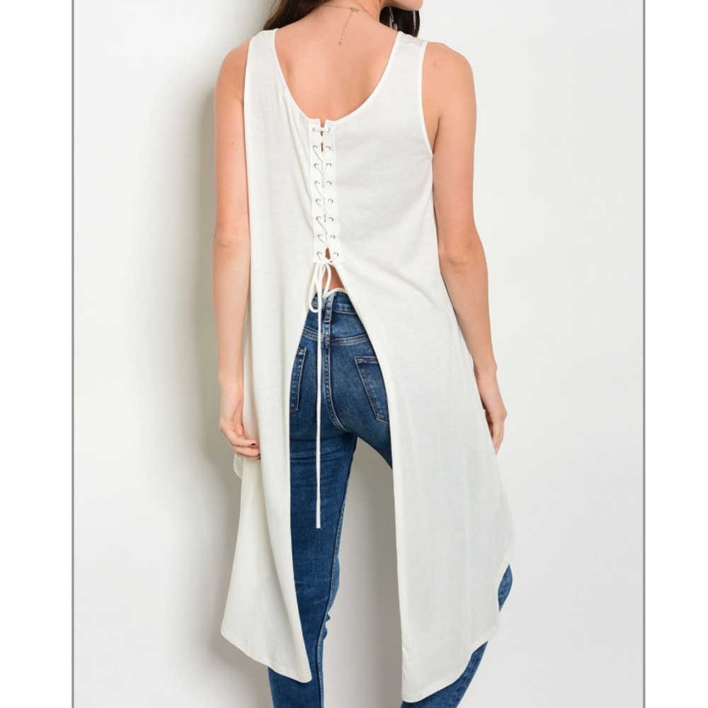 Ivory Tunic Top